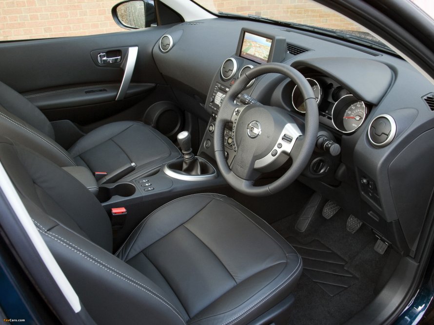 Nissan Qashqai 2008 Interior