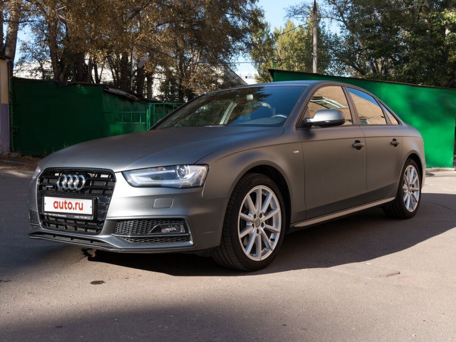 Audi a4 серебристый