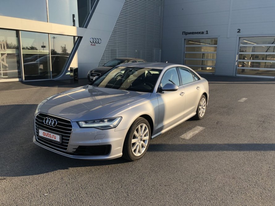 Audi a6 c7 серебристая