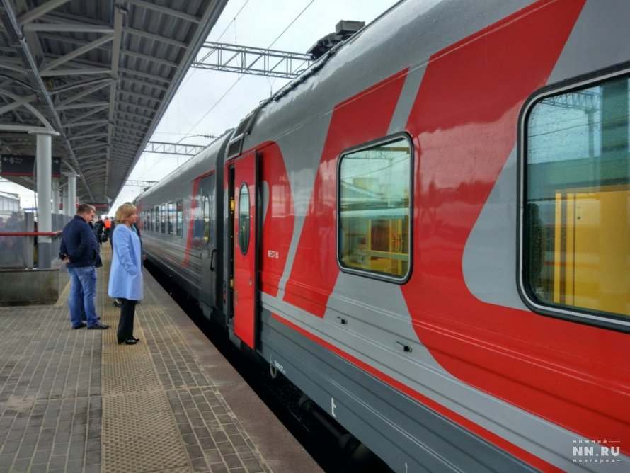 Фирменный поезд Волга 059а Санкт-Петербург