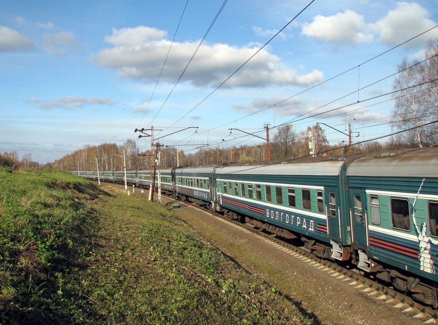 Фирменный поезд Москва Волгоград 001