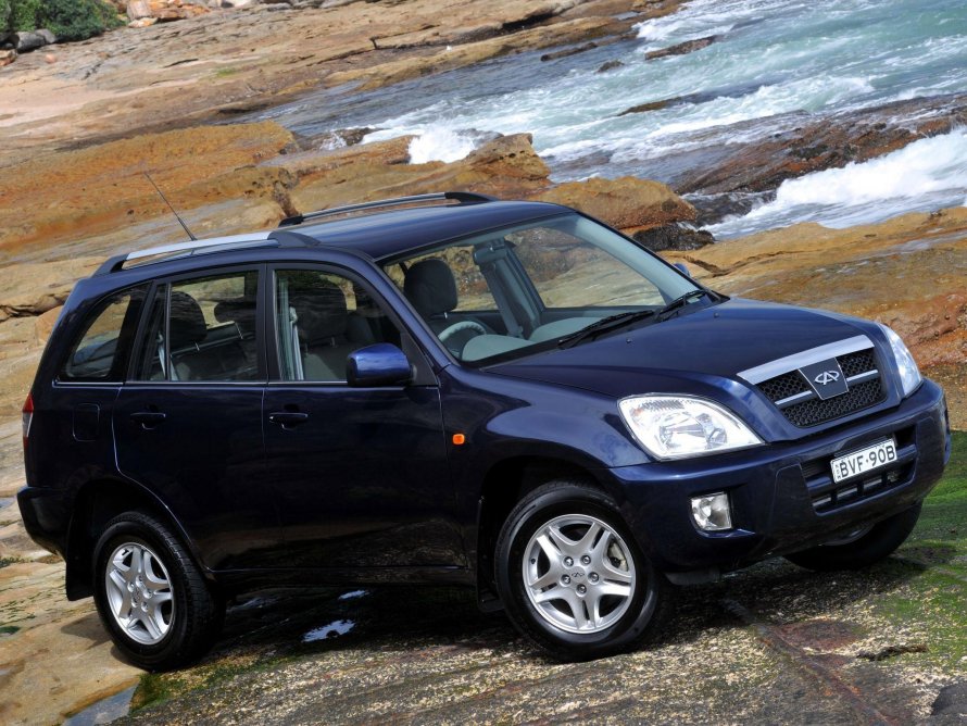 Chery Tiggo t11 красная