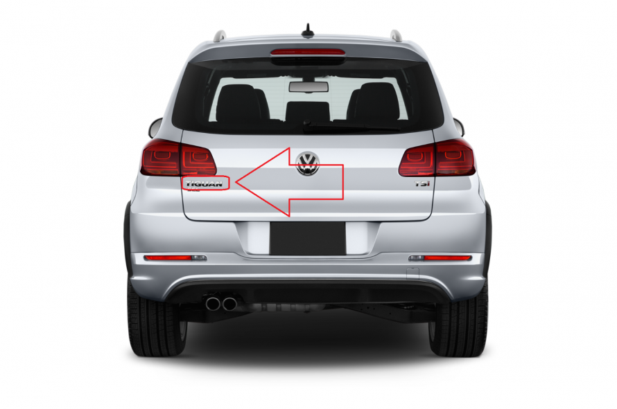 Volkswagen Tiguan 2015 сзади