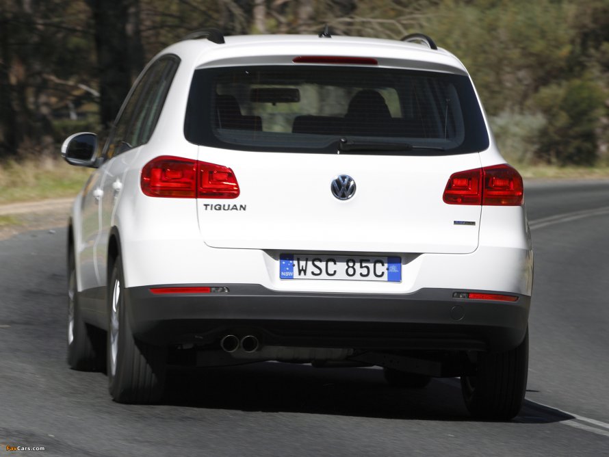 Volkswagen Tiguan сзади