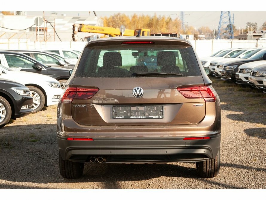 Volkswagen Tiguan вид сзади