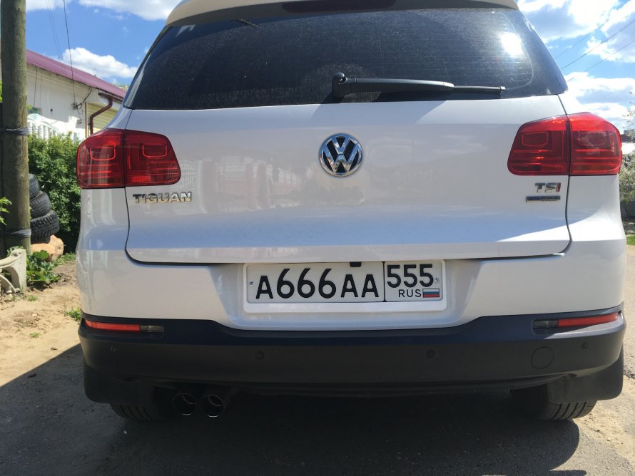 Volkswagen Tiguan задняя часть