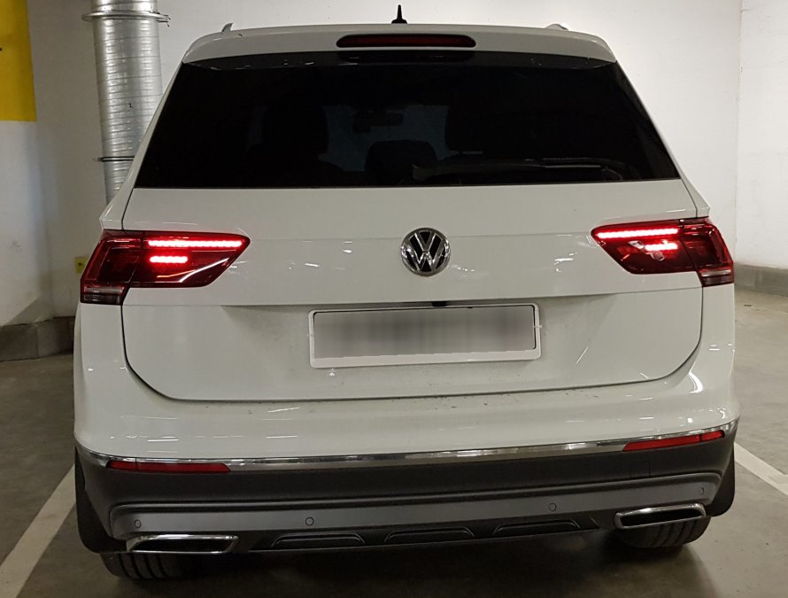 Volkswagen Tiguan 2018 сзади