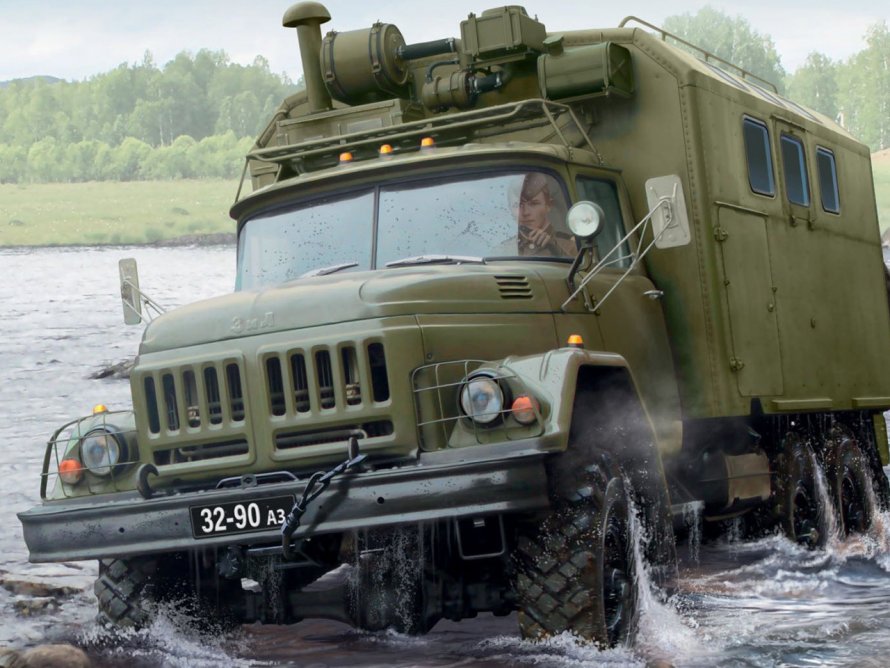 ЗИЛ 131 КШМ от ICM