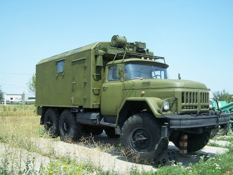 Урал 4320 кунг военный