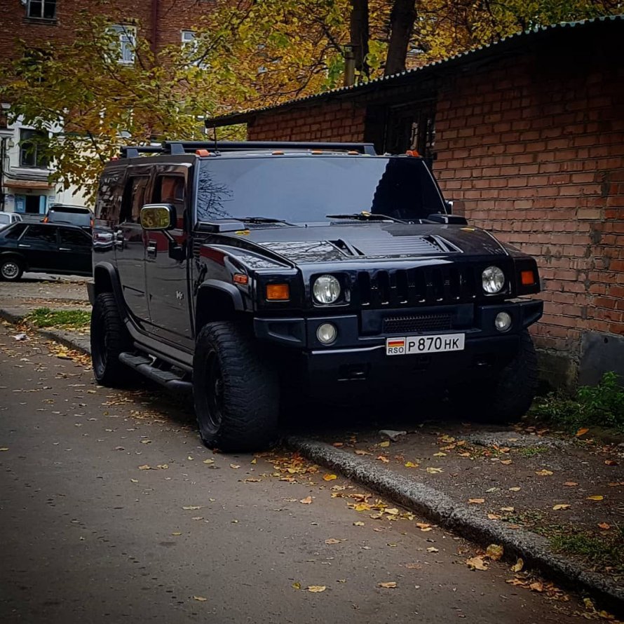 Хаммер н2 и Гелик