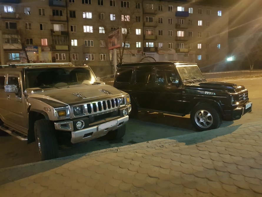 Гелендваген и Хаммер