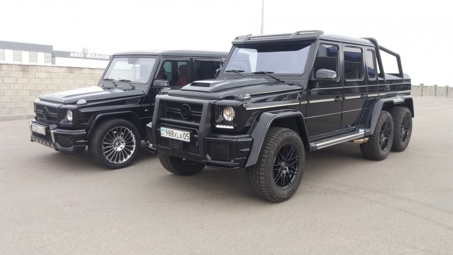 Mercedes Бенц Гелендваген 6x6
