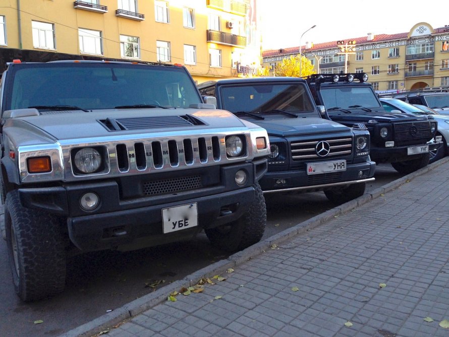 Хаммер h2 vs Мерседес g