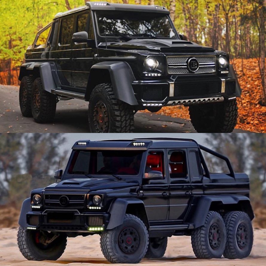 Mercedes Benz g class 6x6 Brabus