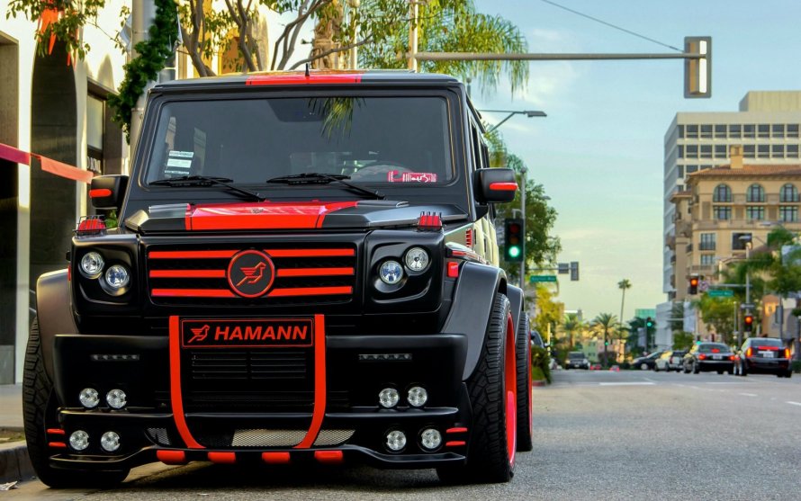 Mercedes g55 Hamann