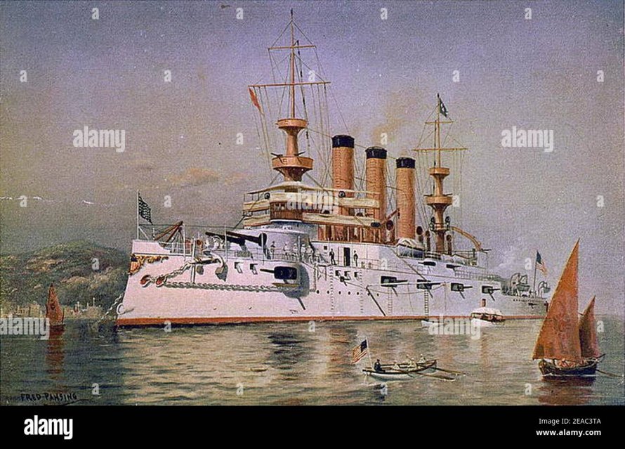 Броненосец USS Maine BB-10
