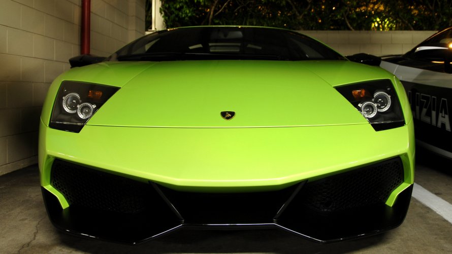 Lamborghini Murciélago lp670-4 SV Green