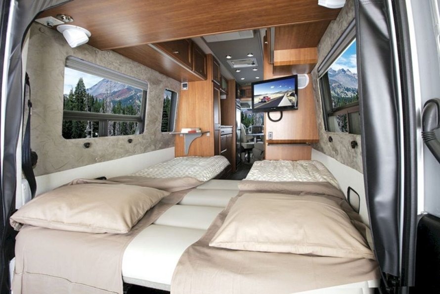 Mercedes Sprinter Camper van Interior