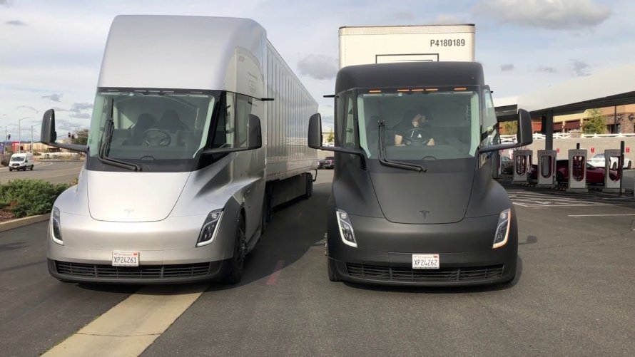 Беспилотный грузовик Tesla Semi