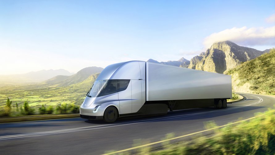 Грузовик Tesla Semi-Truck