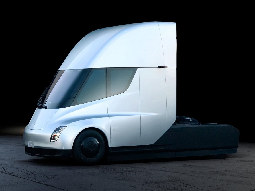 Электрический грузовик Tesla Semi