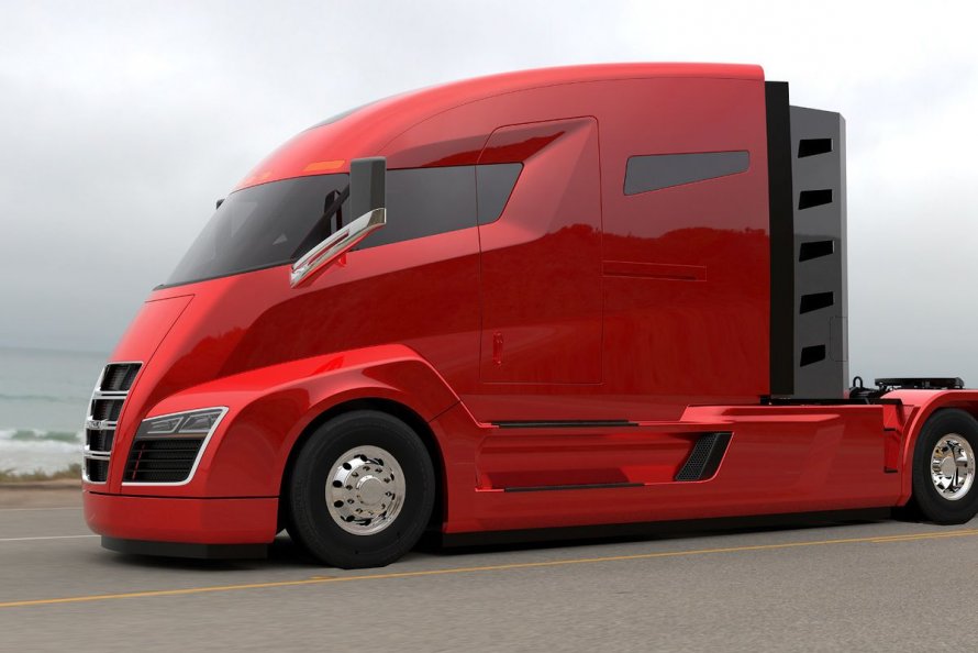 Машина Tesla Semi