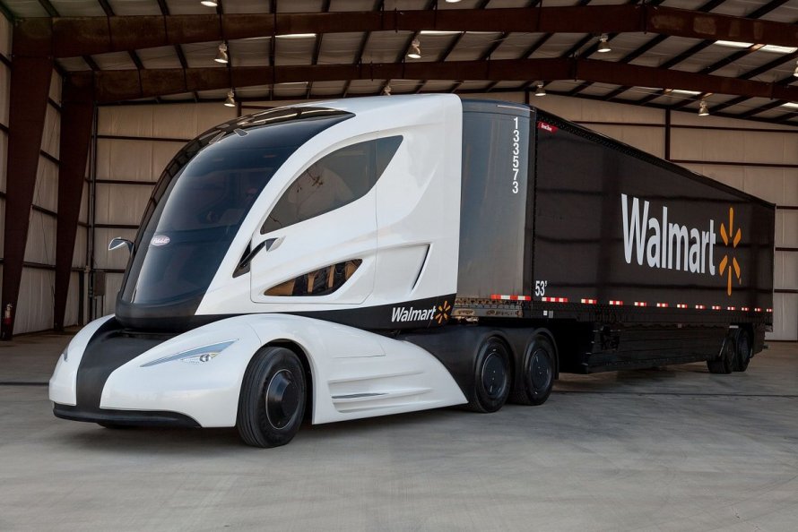 Беспилотный грузовик Tesla Semi