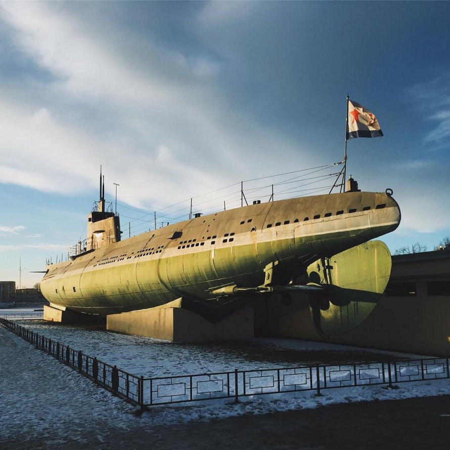 Памятник музей подводная лодка