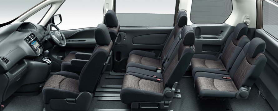 Nissan Serena c26 салон