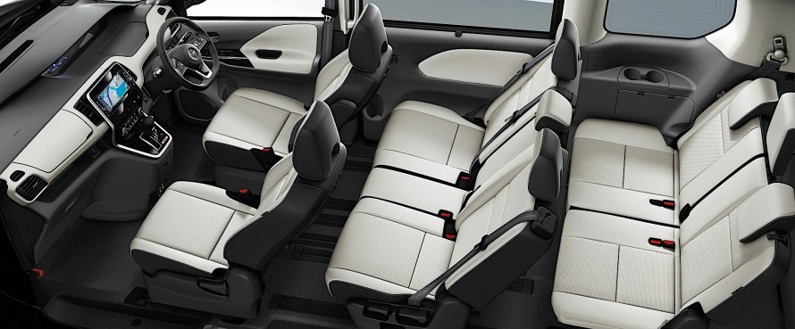 Nissan Serena c27 салон