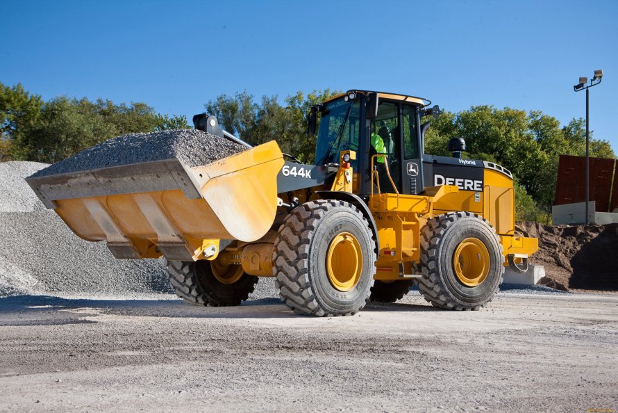 John Deere 644k