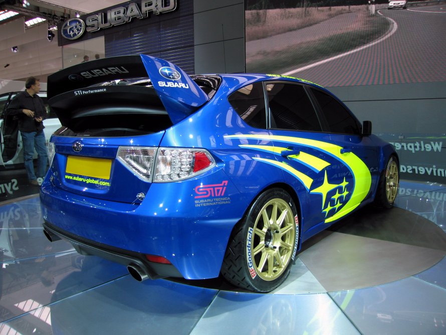 Subaru Impreza WRX STI 3 2007