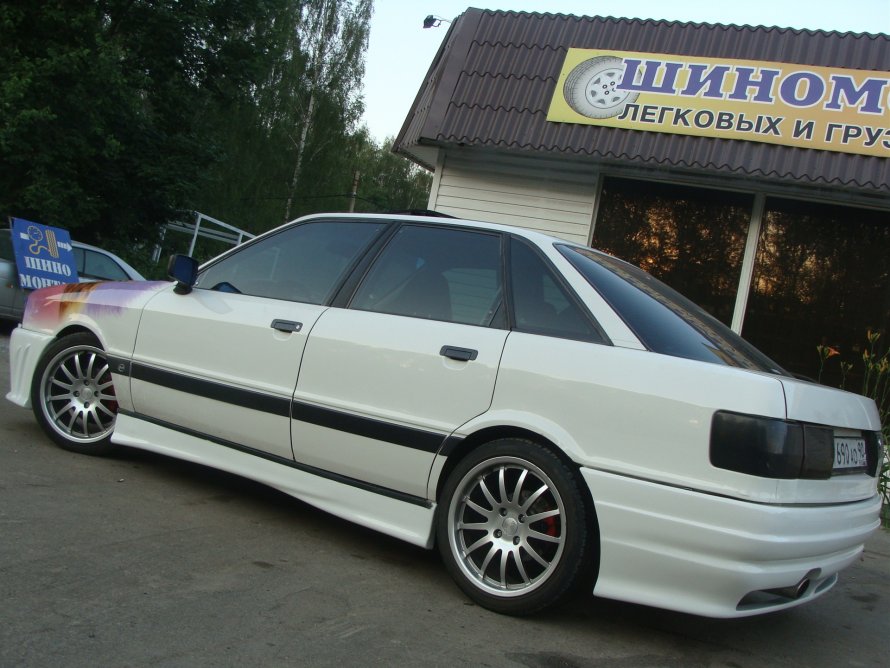 Audi 80 b3 - экстремальная покраска 2 часть