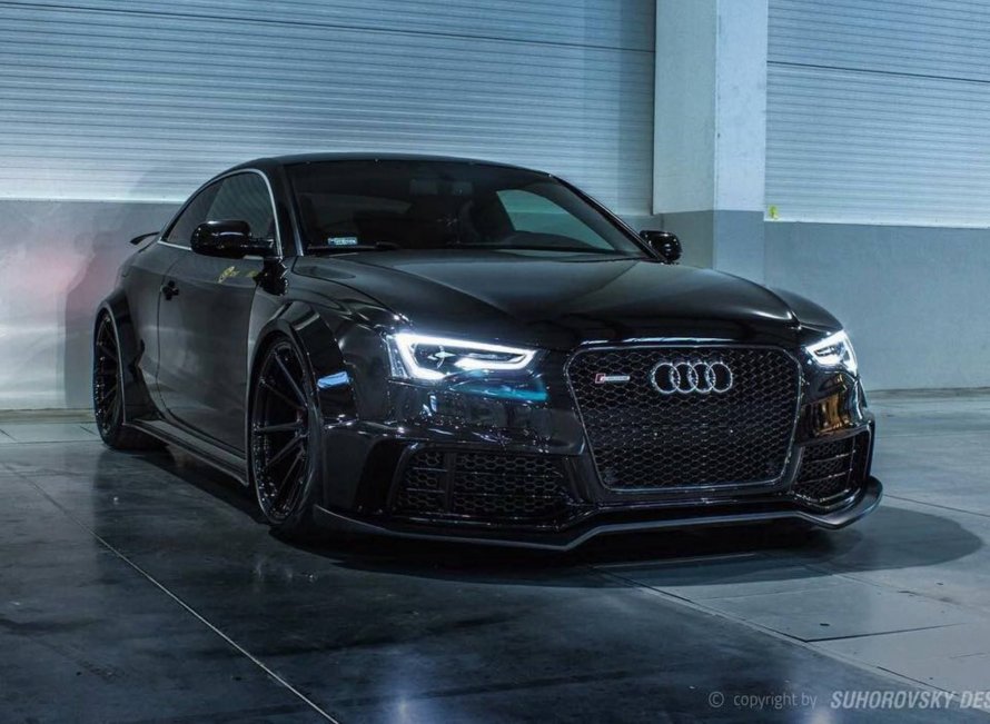 Audi rs5 Coupe чёрная