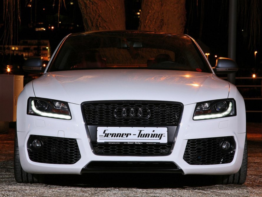 Audi a5 White Tuning
