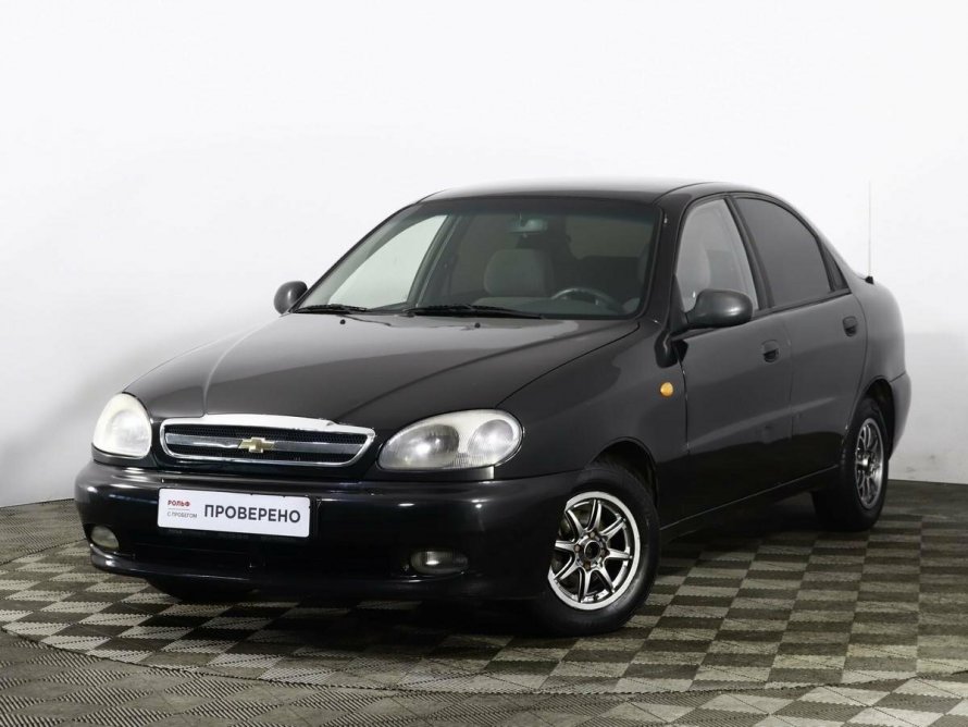 Chevrolet lanos 2008 черный