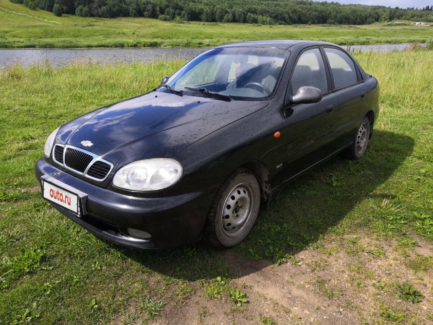 Chevrolet lanos 2008 черный