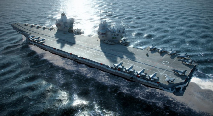 Queen Elizabeth корабль авианосец