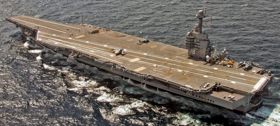 USS Gerald r. Ford CVN-78