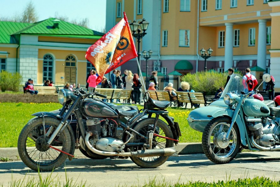 Мотоцикл ИЖ 350 мотопробег