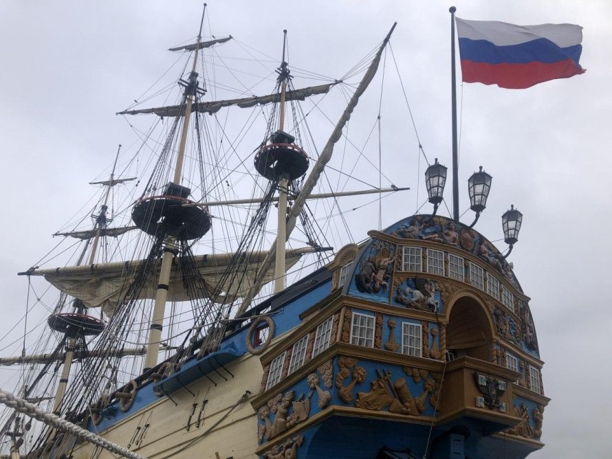 Линкор Полтава 1712