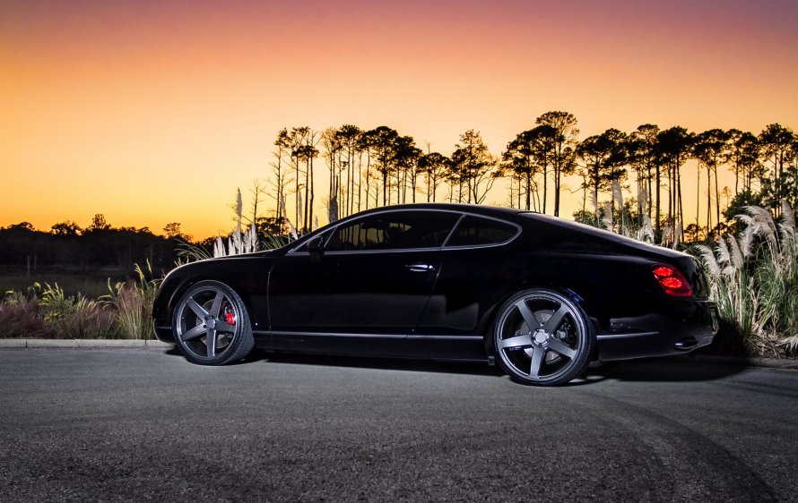Bentley Continental gt черный
