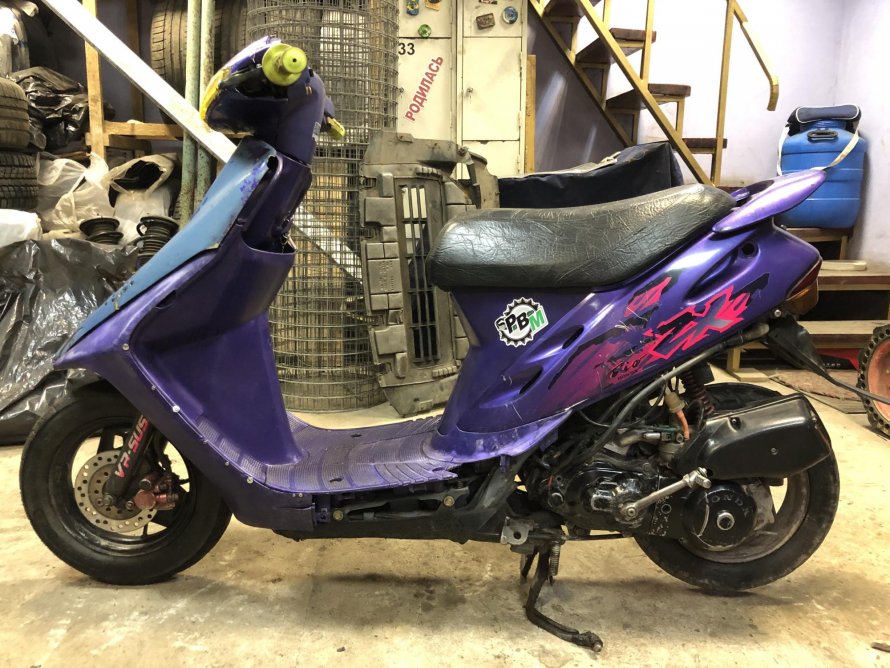 Honda Dio 28zx Стайлинг