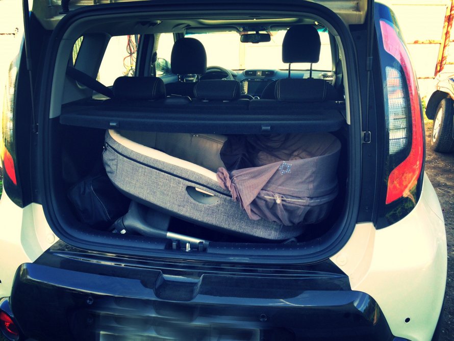 Kia Soul 2016 багажник
