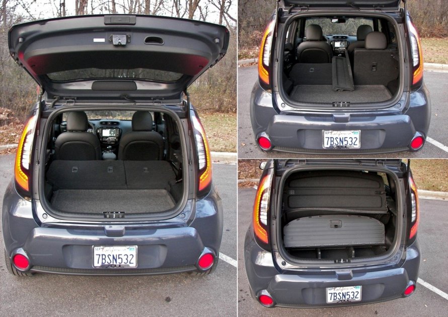 Kia Soul 2011 багажник