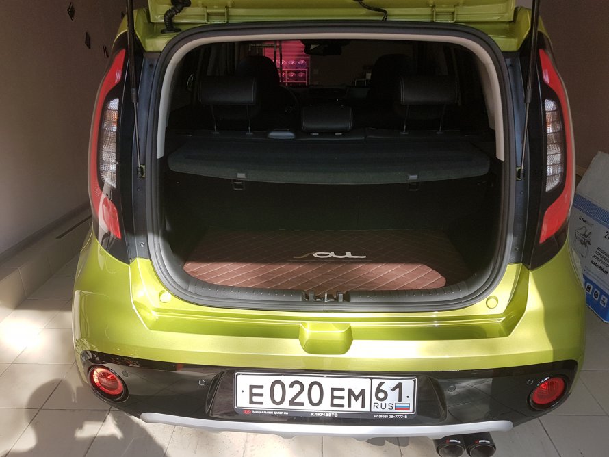 Kia Soul 2020 багажник