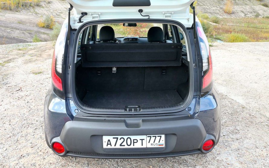 Kia Soul 2021 багажник