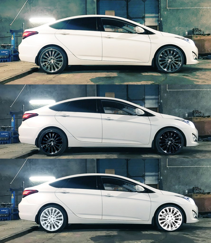 Диски hre Silver Mercedes