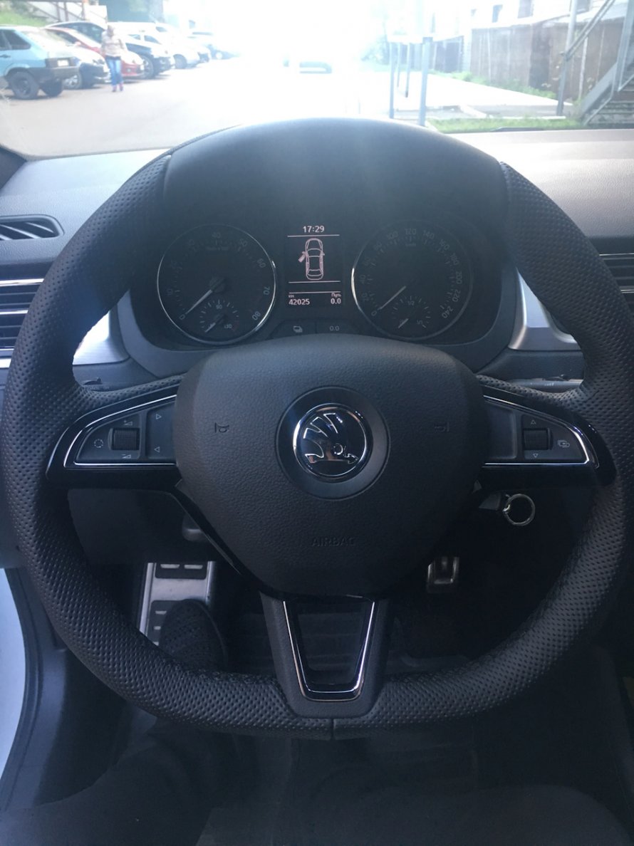 Skoda Rapid 2021 руль