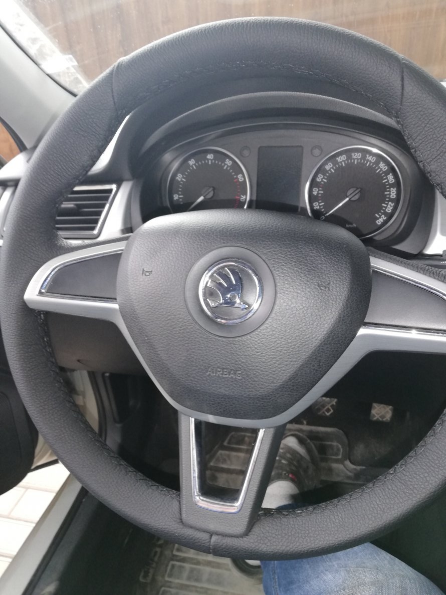 Skoda Rapid 2021 руль